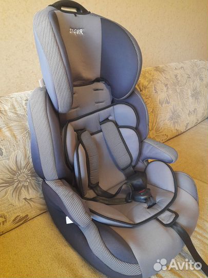 Автокресло детское 9-36 кг группы 1-2-3