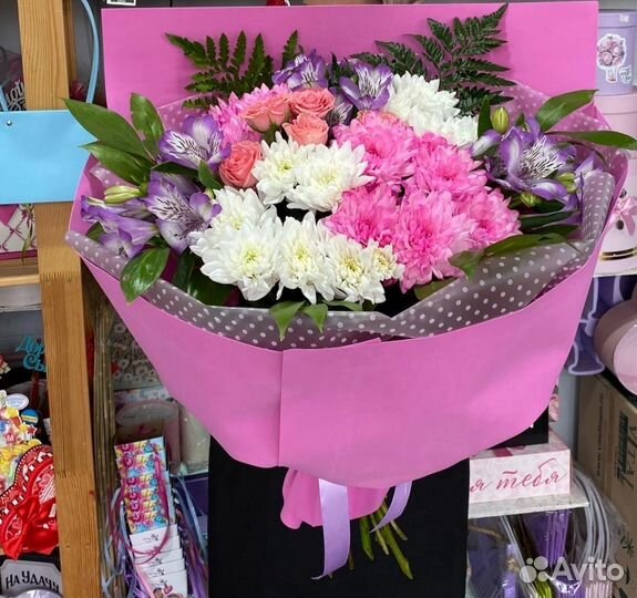 Цветы Букеты 101 роза