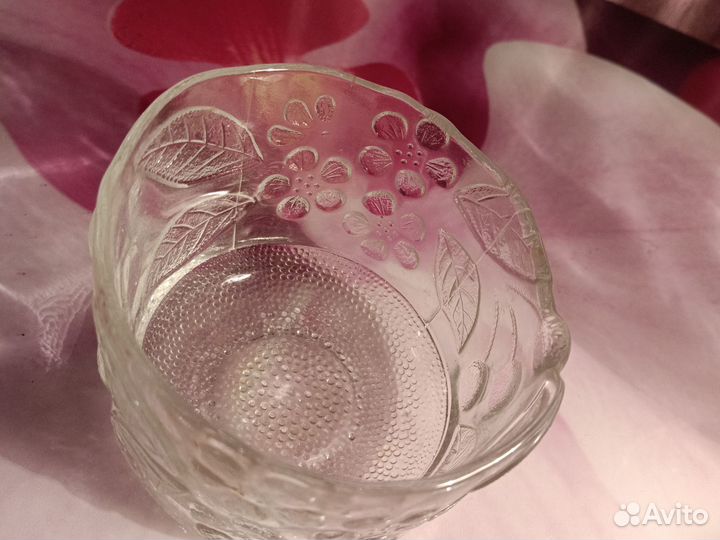 Конфетница стекло СССР