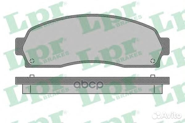 Колодки тормозные ford explorer (USA) 4.0 96