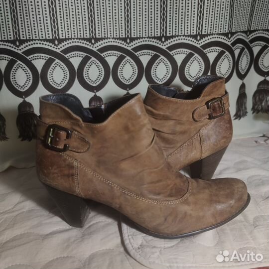 Винтажные ботильоны 38,5