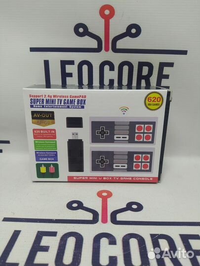 Игровая приставка 8 bit Super Mini TV Game Box, 62