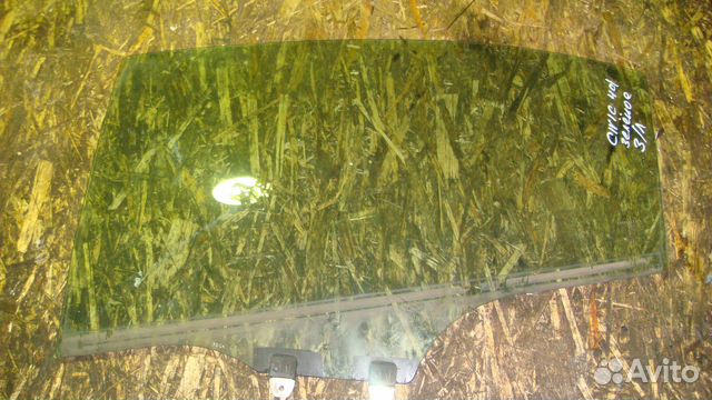 Стекло кузовное заднее левое Honda Civic 4D