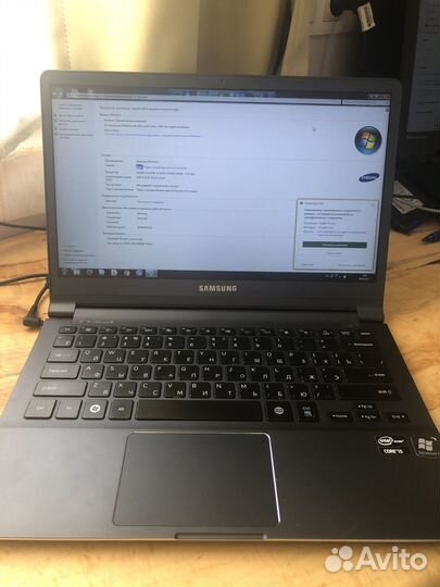 Ноутбук тонкий Samsung NX900X3C-A02 новый