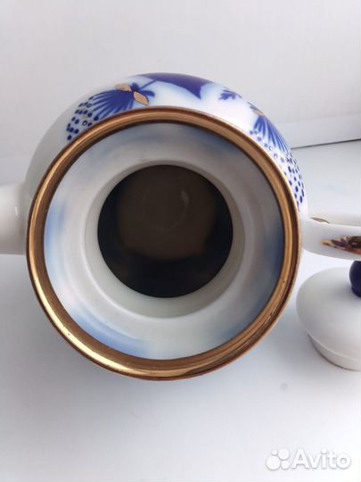 Чайник заварочный фарфоровый