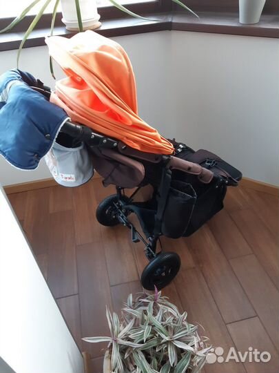 Коляска air buggy с зимним конвертом, аксессуарами