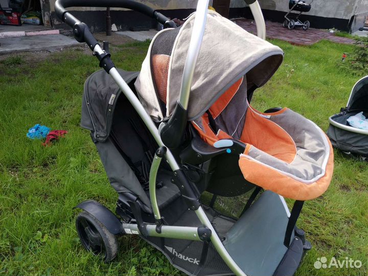 Коляска для погодок Hauck duett 2 + автолюлька
