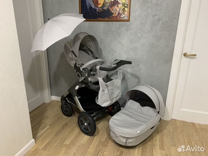 Коляска stokke trailz 2 в 1