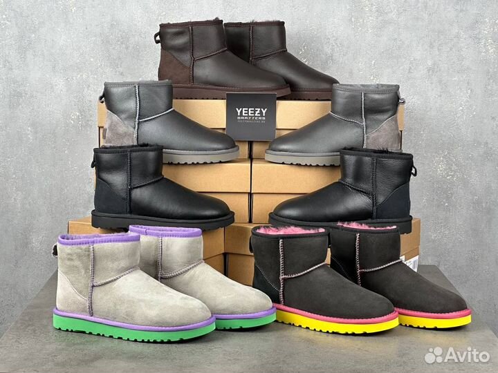 Женские Ugg Classic Mini II + 17 расцветок