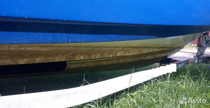 Очистка корпуса и днища катеров и яхт