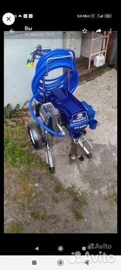 Безвоздушный аппарат аналог graco mark X