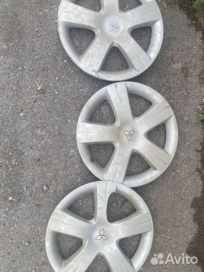 Диски колпаки r15 4х114,3 на mitsubishi