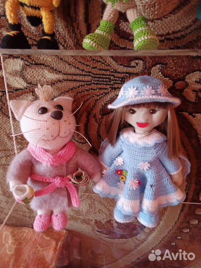 Вязаная кукла