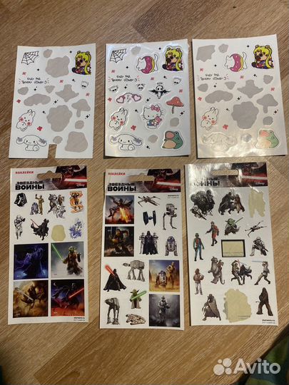 Наклейки звездные воины, serejka и для ежедневника