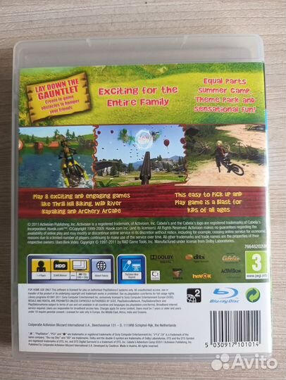 Диск Cabela's Adventure camp PS3 Move