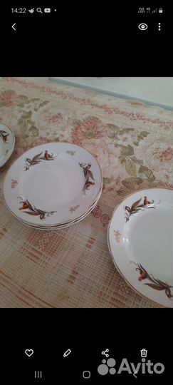 Тарелки закусочные новые