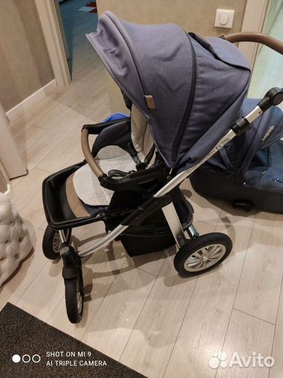 Польская коляска baby design dotty denim 2в1