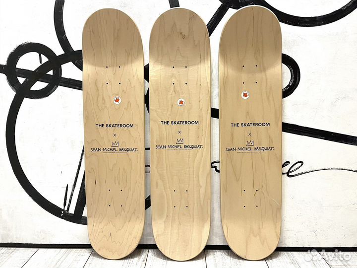 Дека для скейтборда The Skateroom x Basquiat