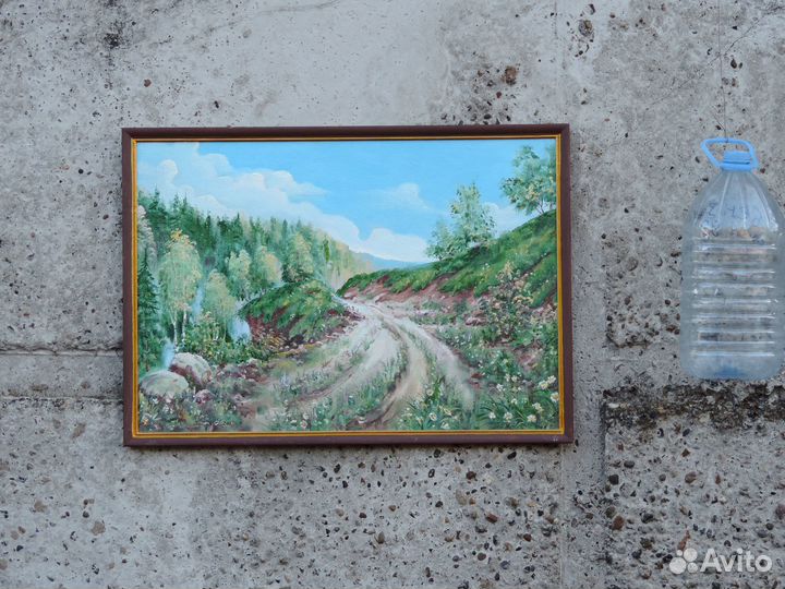 Картина маслом пейзаж