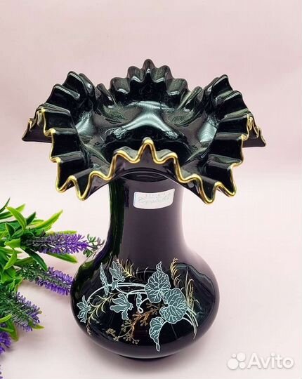 Прекрасная вазочка Богемия