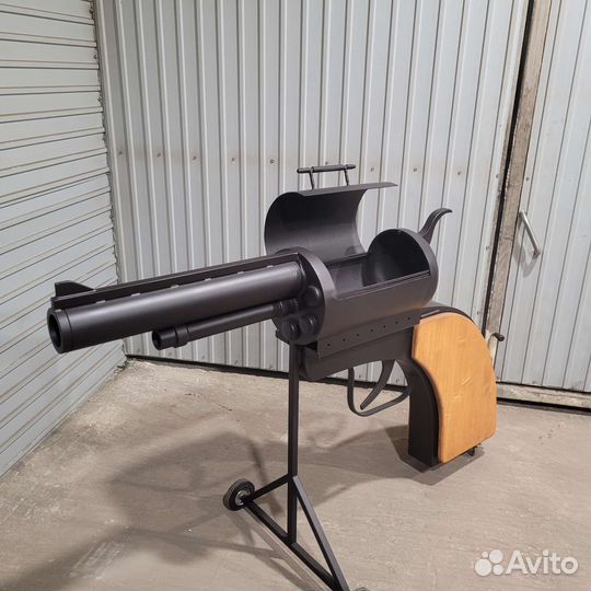 Мангал-револьвер