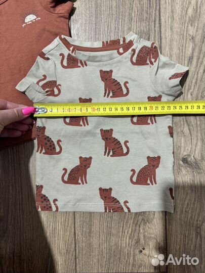 Футболки C&A р.80 2 шт