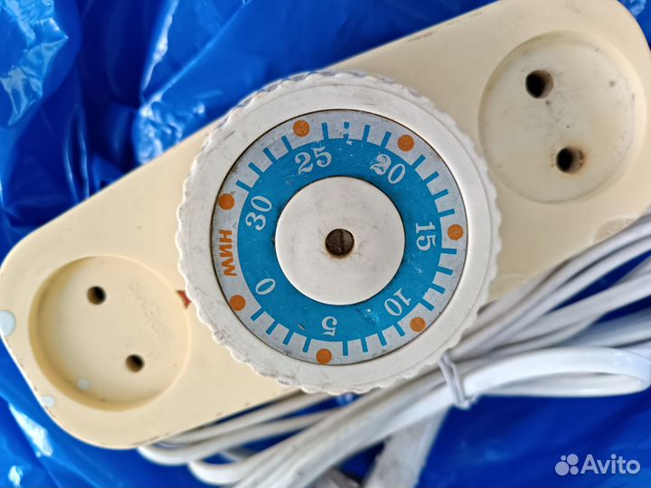 Удлинитель СССР с таймером реле времени