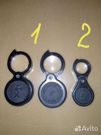 Лупа, линза времен СССР