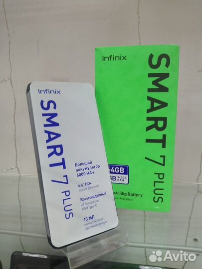 Смартфон Infinix Smart 7 Plus 3/64гб