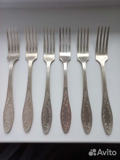 Столовые приборы, мельхиор СССР
