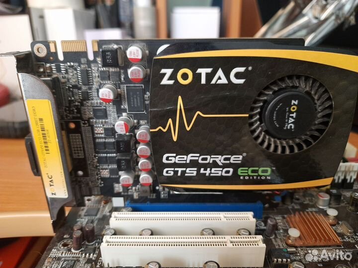 Материнская плата с процессором, о/п и видеокартой