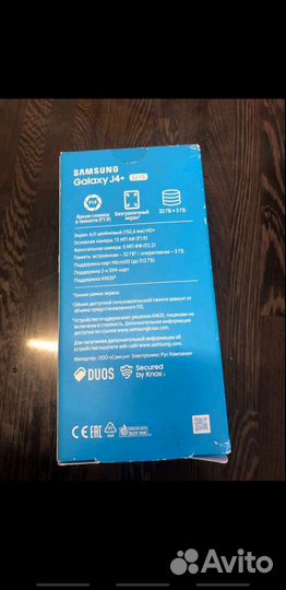 Телефон samsung Galaxy j4 plus