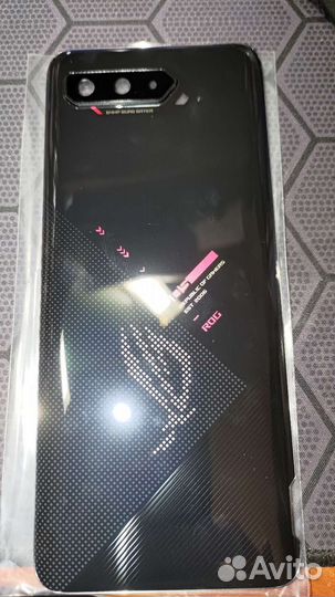 Для Asus ROG Phone 5 стеклянная задняя крышка ориг