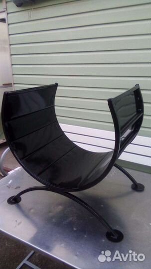 Дровница объемная для камина, печи