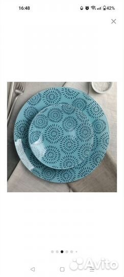 Набор посуды тарелки новый