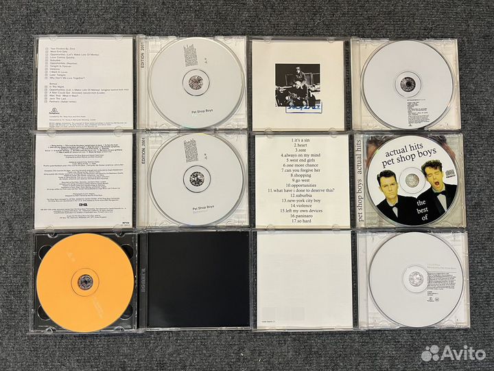 CD диски Pet Shop Boys