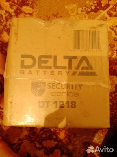 Акб Delta DT-1218