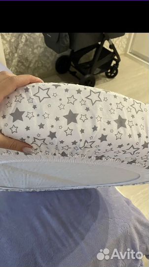 Матрас детский круглый 75*75