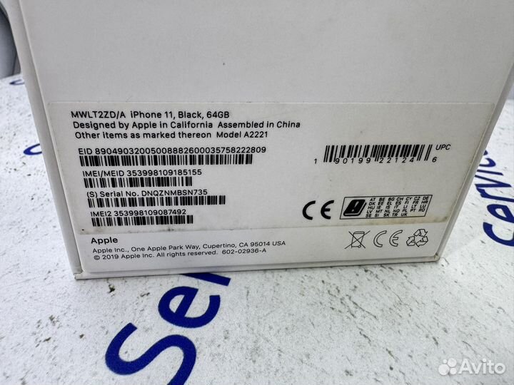 iPhone 11, 64 ГБ