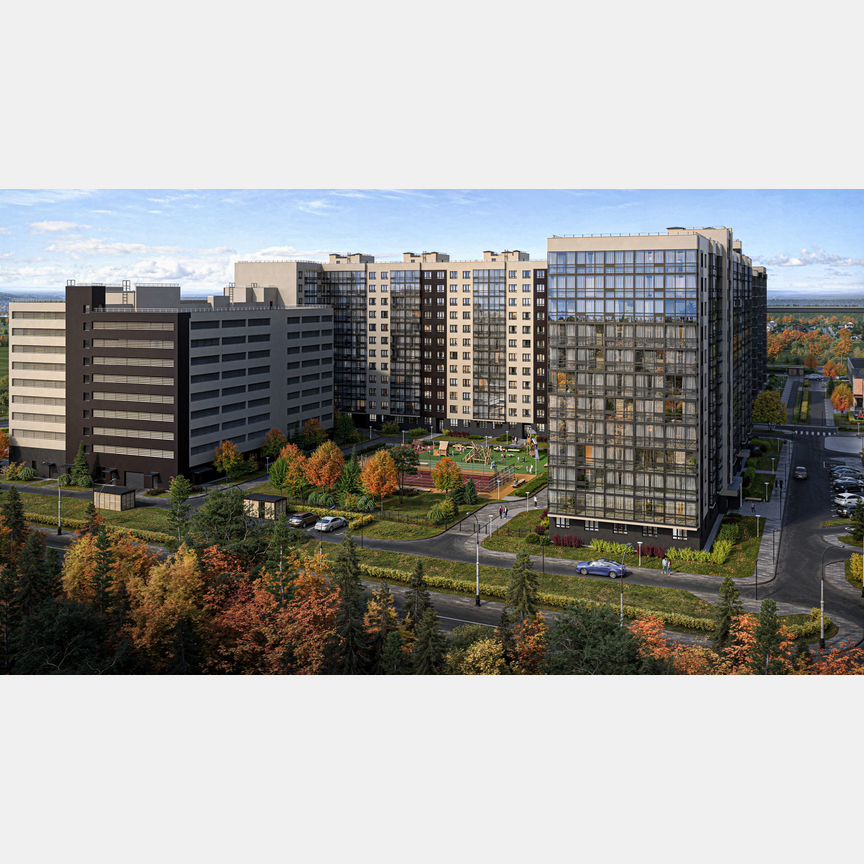 1-к. квартира, 30,5 м², 6/12 эт.