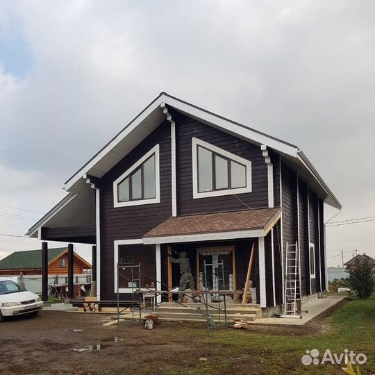 Профилированный брус, домокомплект