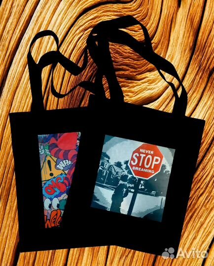 Shopper с принтом