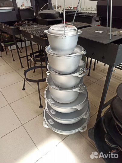 Котел походный с душкой алюминиевый 3л kukmara