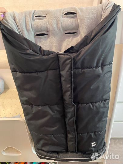 Муфта для коляски черная 105 мимими