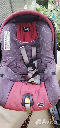 Автолюлька Chicco keyfit 30 isofix или рем с базой