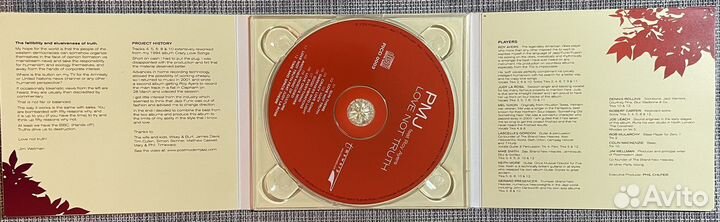 PMJ feat. Roy Ayers-Love Not Truth CD UK Digipack