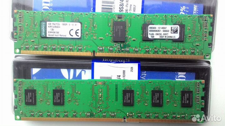 Оперативная память Kingston KVR13LR9S8/4