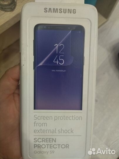 Плёнка защитная на samsung s 9