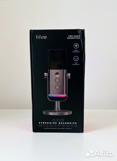 Микрофон fifine am8 новый