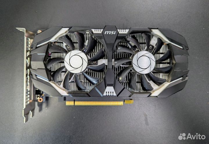 Видеокарта MSI GTX 1050 Ti 4 Гб